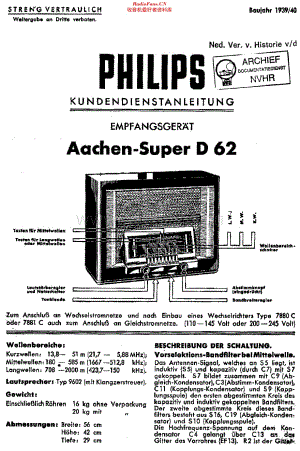 Philips_D62维修电路原理图.pdf