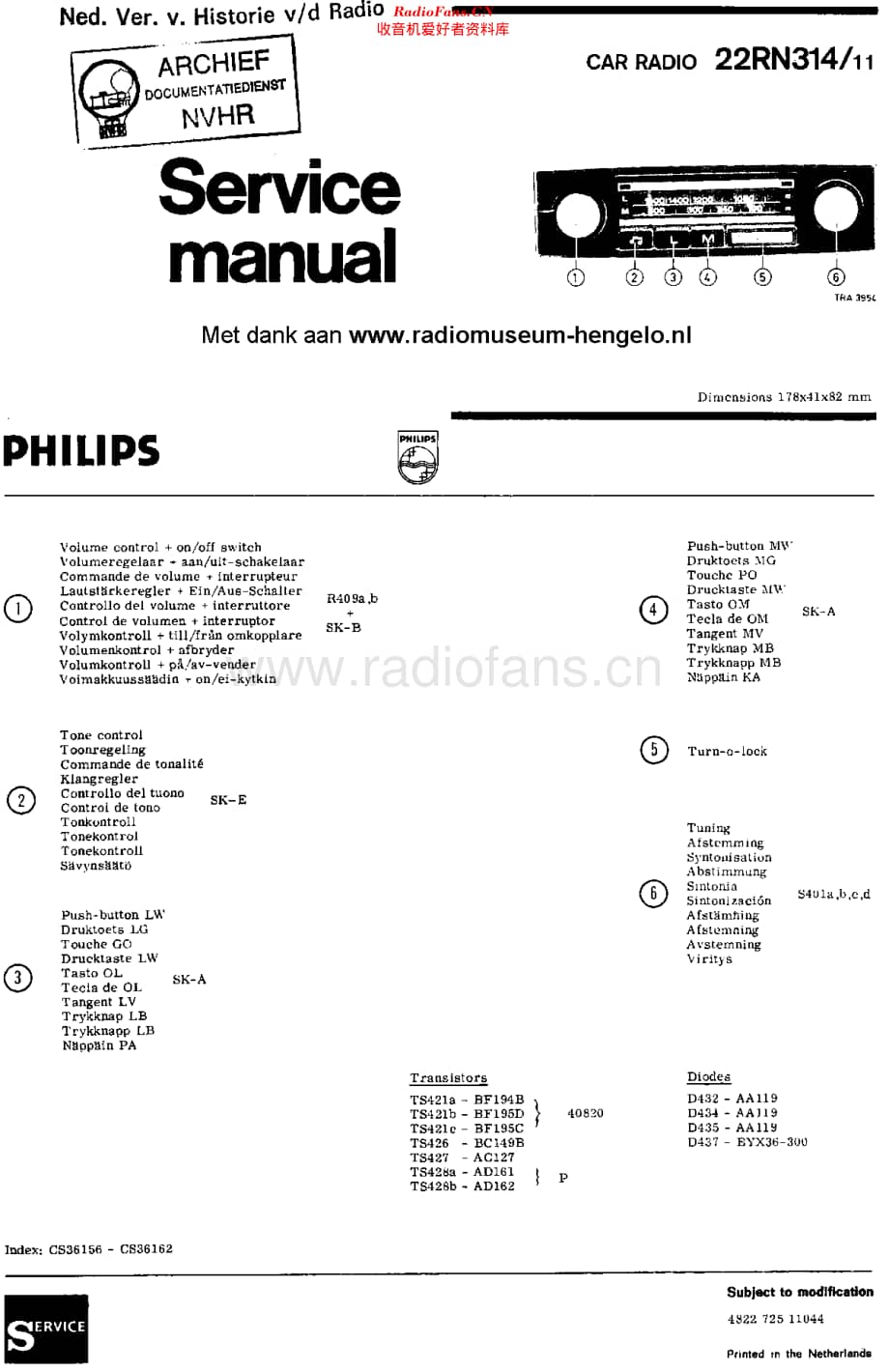 Philips-22RN314_11 维修电路原理图.pdf_第1页