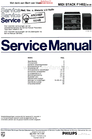 Philips_F1462维修电路原理图.pdf