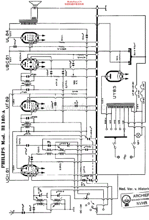 Philips_BI180A 维修电路原理图.pdf