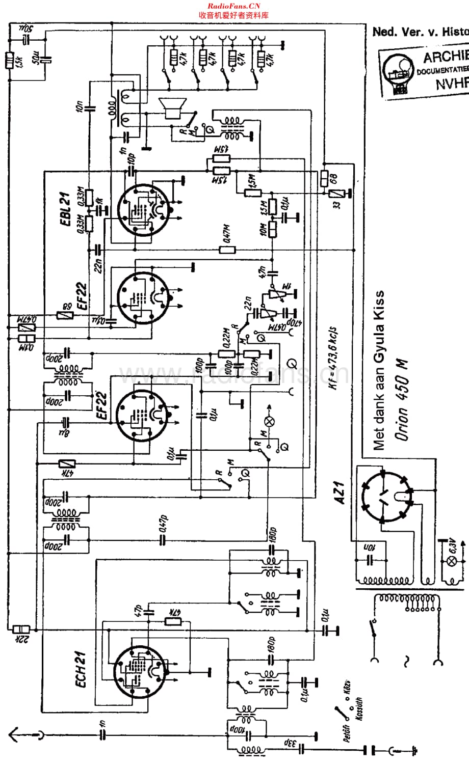 Orion_450M维修电路原理图.pdf_第1页