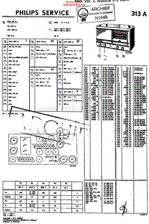 Philips_313A 维修电路原理图.pdf