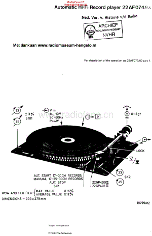 Philips_22AF074 维修电路原理图.pdf