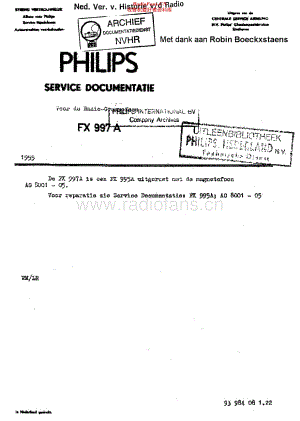 Philips_FX997A维修电路原理图.pdf
