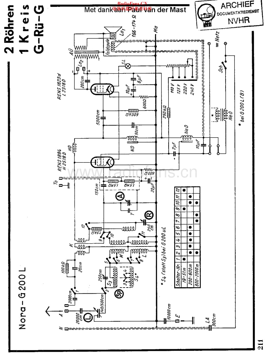 Nora_G200L维修电路原理图.pdf_第1页