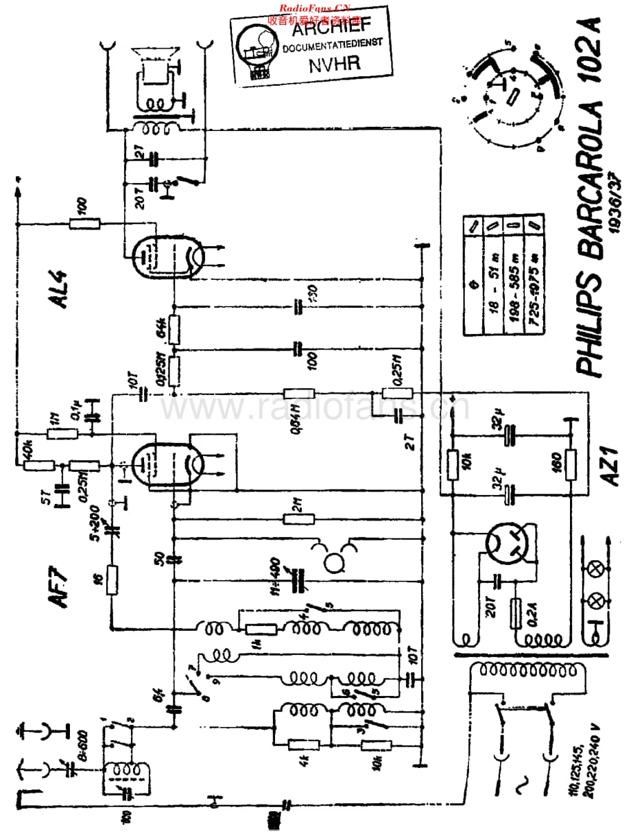 Philips_102A 维修电路原理图.pdf_第1页