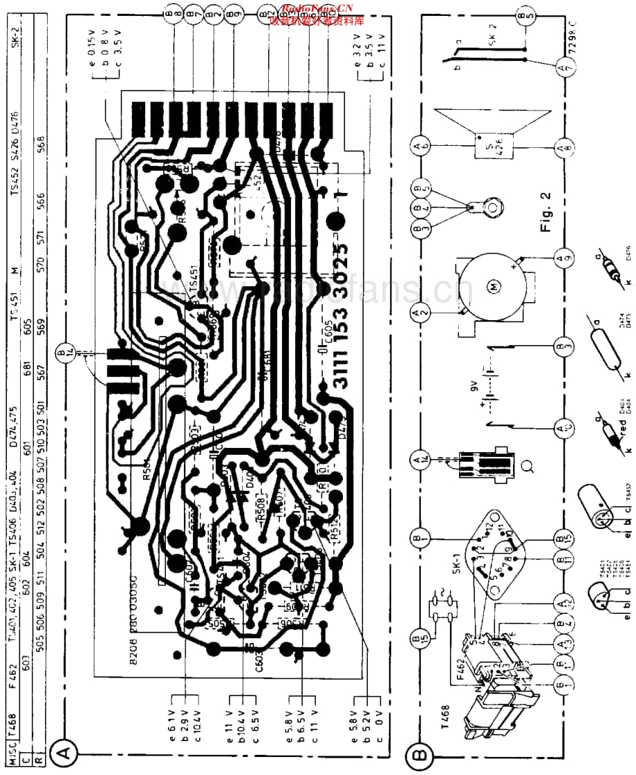 Philips_22GF133 维修电路原理图.pdf_第3页