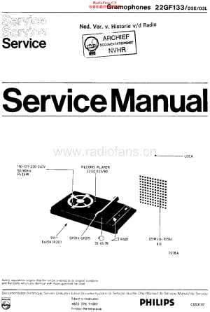 Philips_22GF133 维修电路原理图.pdf