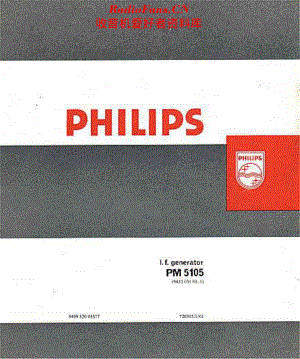 Philips_PM5105维修电路原理图.pdf