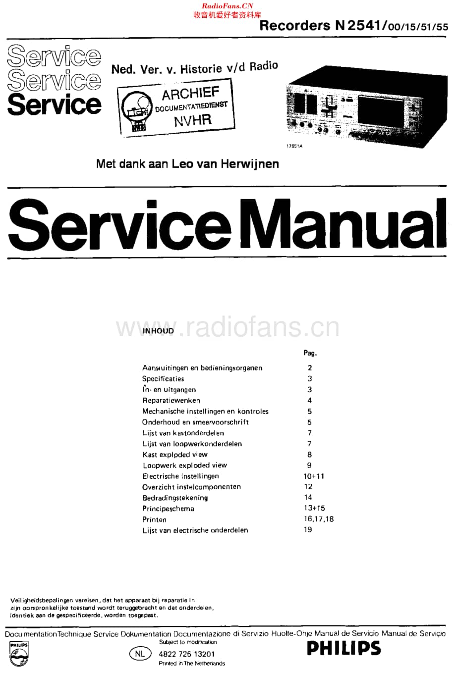 Philips_N2541维修电路原理图.pdf_第1页