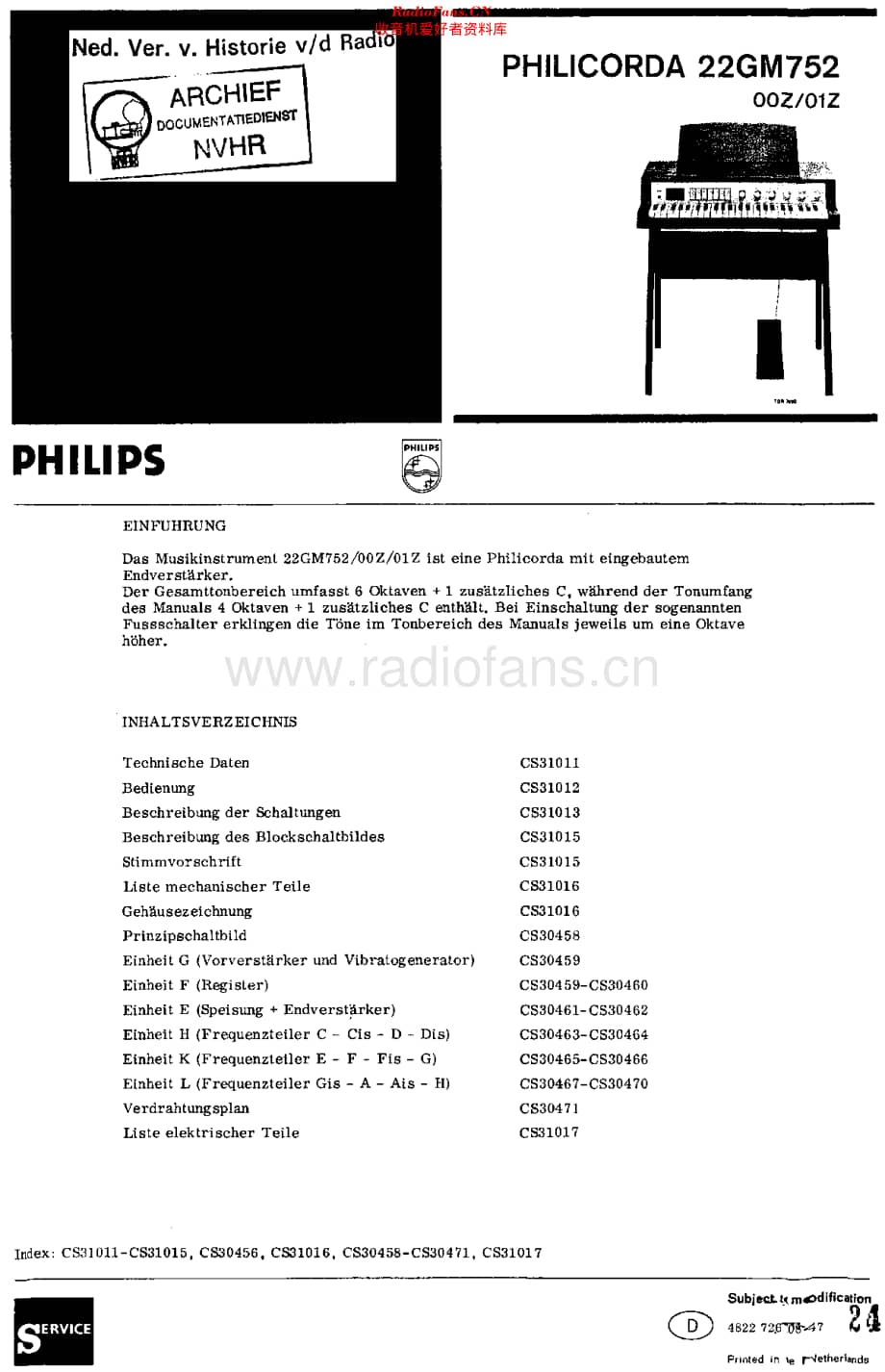 Philips_22GM752 维修电路原理图.pdf_第1页