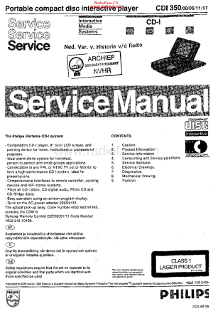 Philips_CDI350维修电路原理图.pdf