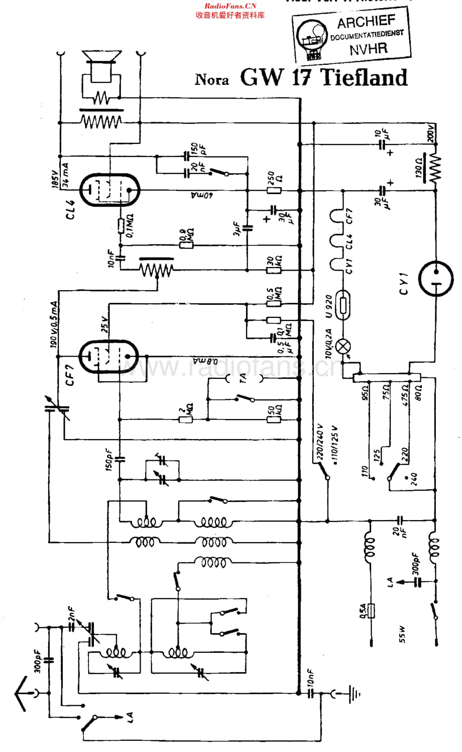 Nora_GW17维修电路原理图.pdf_第1页
