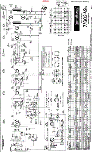 Nordmende_7-603维修电路原理图.pdf