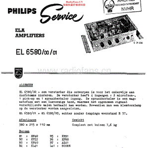 Philips_EL6580维修电路原理图.pdf