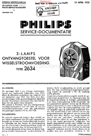 Philips_2634 维修电路原理图.pdf