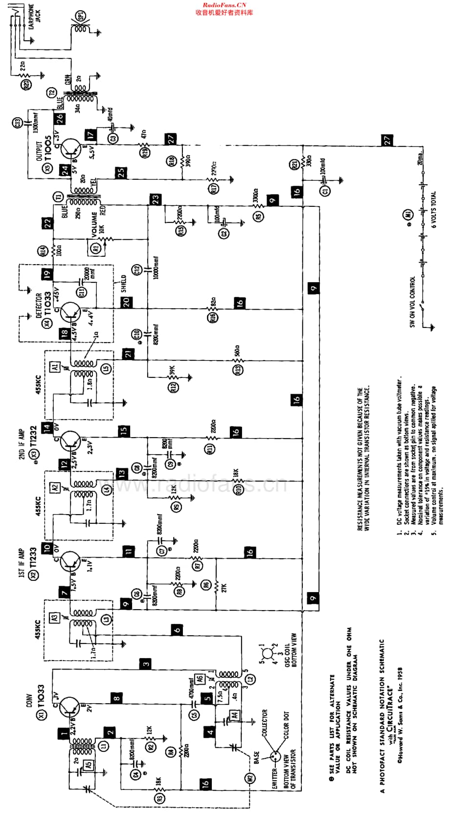 Philco_T500 维修电路原理图.pdf_第2页