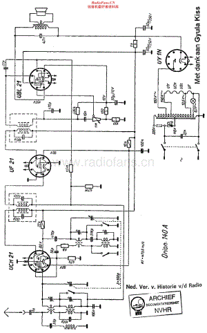Orion_140A维修电路原理图.pdf