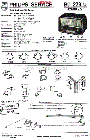 Philips_BD273U 维修电路原理图.pdf