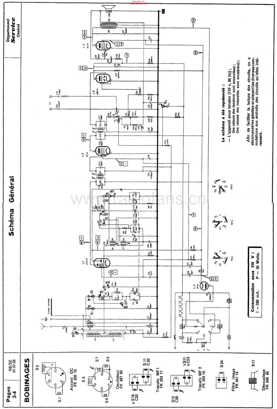 Philips_BF251U 维修电路原理图.pdf_第1页