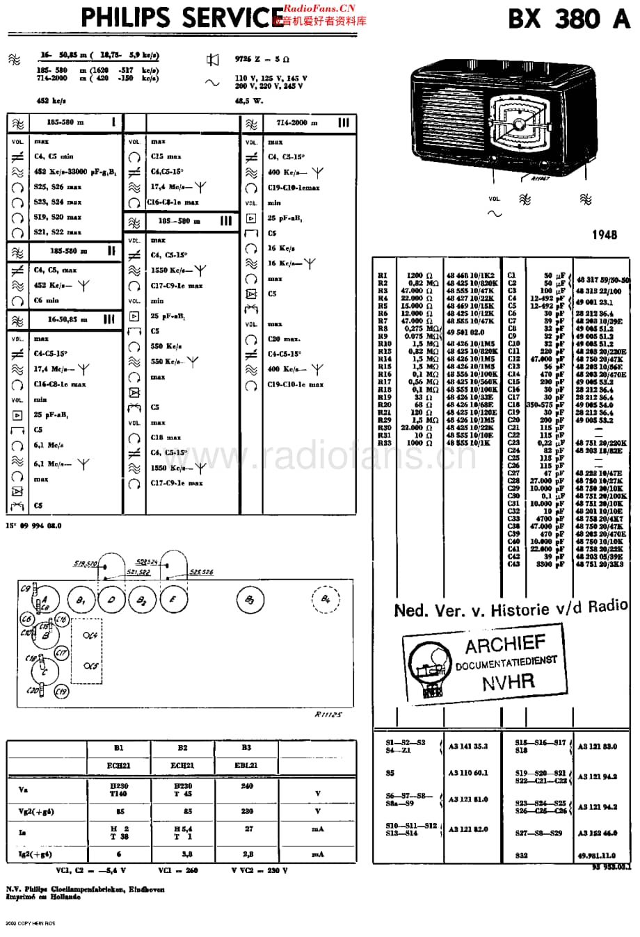 Philips_BX380A维修电路原理图.pdf_第1页