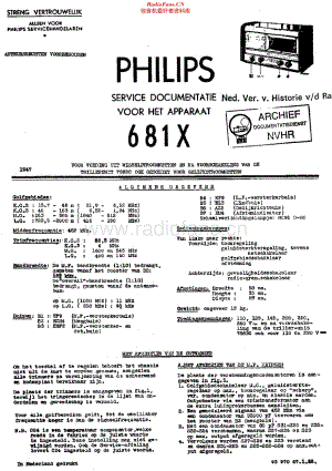 Philips_681X 维修电路原理图.pdf