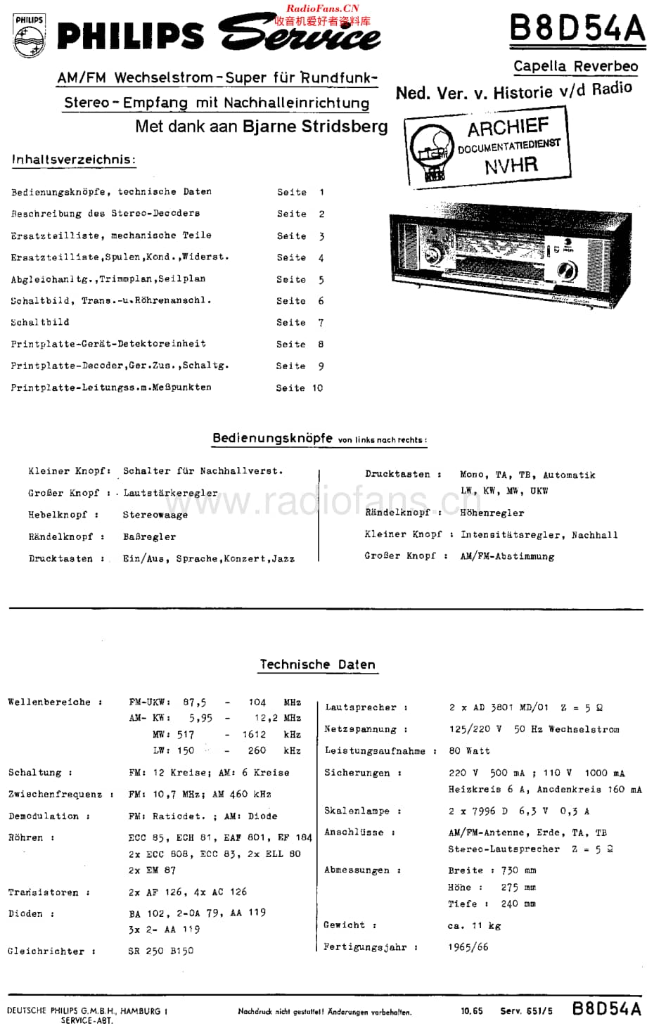 Philips_B8D54A 维修电路原理图.pdf_第1页