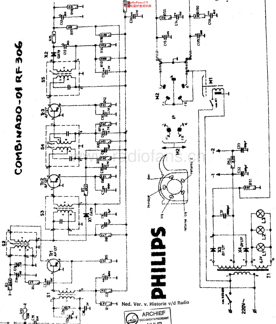 Philips_01RF306 维修电路原理图.pdf_第1页
