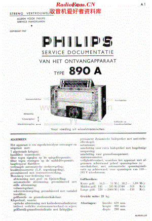 Philips_890A 维修电路原理图.pdf