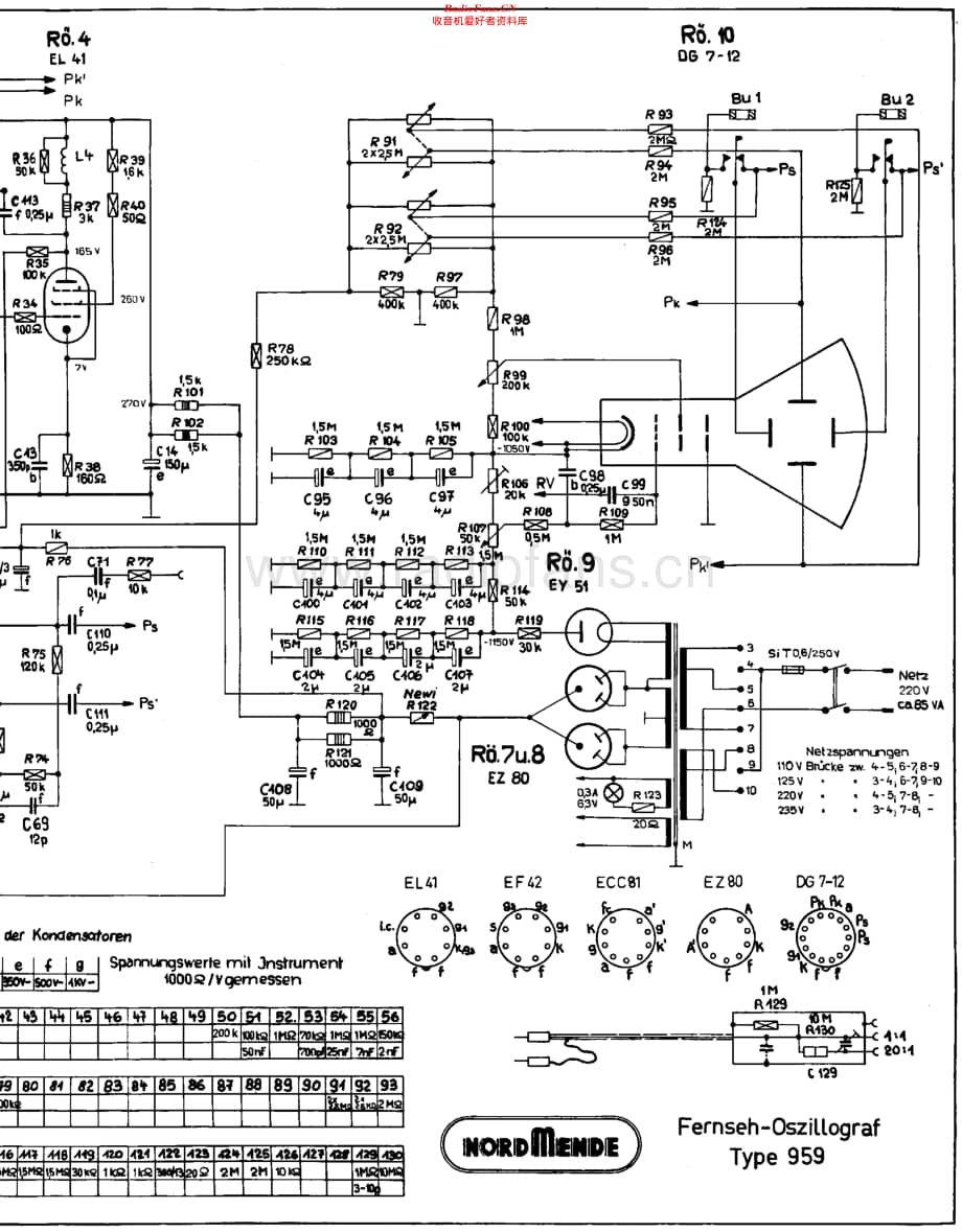 Nordmende_FO959维修电路原理图.pdf_第2页