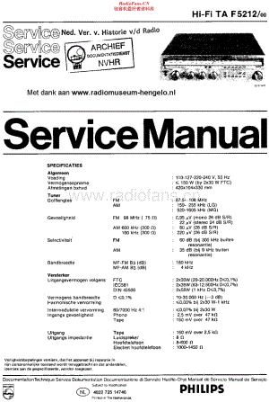 Philips_F5212维修电路原理图.pdf