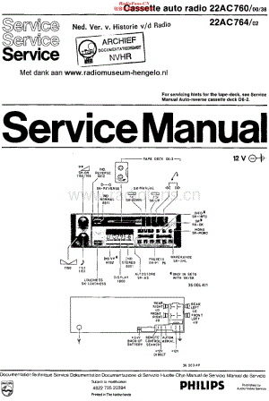 Philips_22AC760 维修电路原理图.pdf