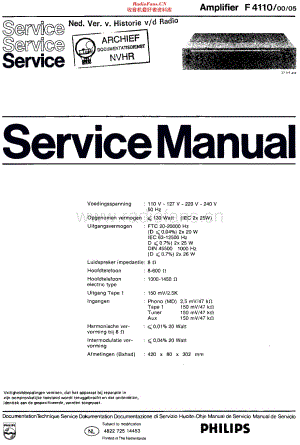 Philips_F4110维修电路原理图.pdf