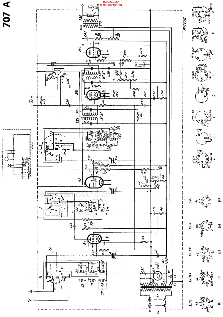 Philips_707A 维修电路原理图.pdf_第3页