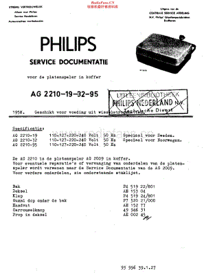 Philips_AG2210 维修电路原理图.pdf