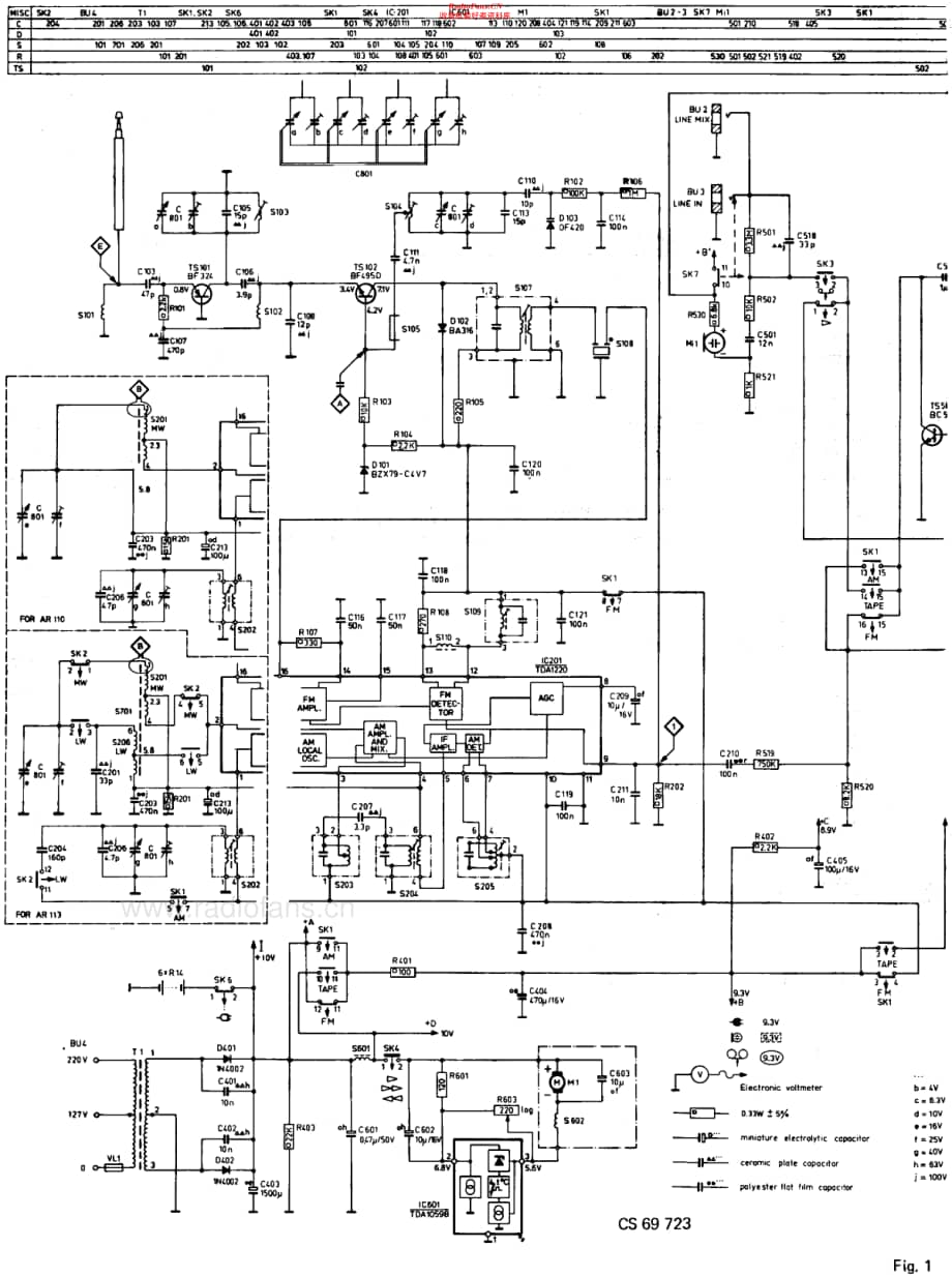 Philips_22AR110 维修电路原理图.pdf_第3页