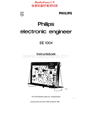 Philips_EE1004维修电路原理图.pdf