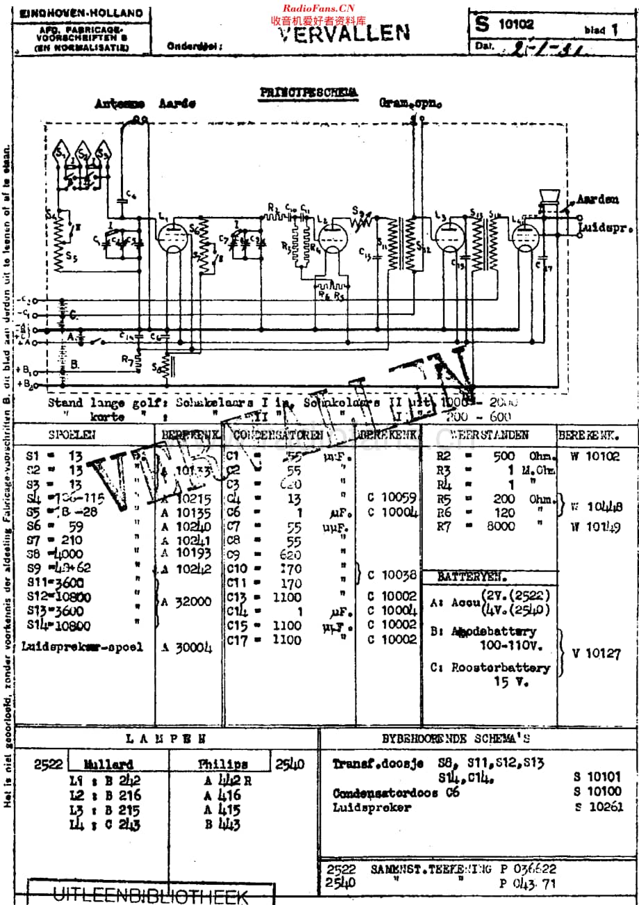 Philips_2522 维修电路原理图.pdf_第2页