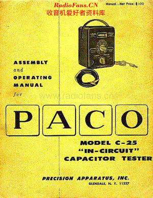 Paco_C25 维修电路原理图.pdf