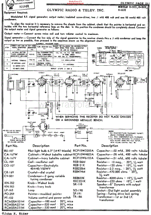 Olympic_6-501维修电路原理图.pdf