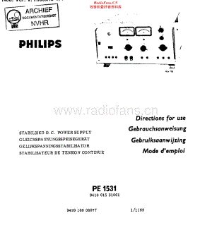 Philips_PE1531维修电路原理图.pdf