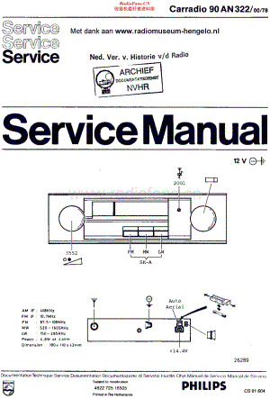 Philips_90AN322 维修电路原理图.pdf