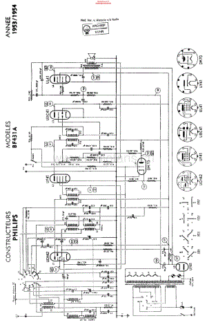 Philips_BF431A 维修电路原理图.pdf
