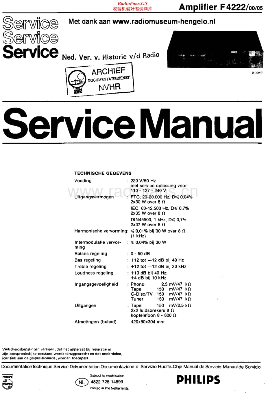 Philips_F4222维修电路原理图.pdf_第1页