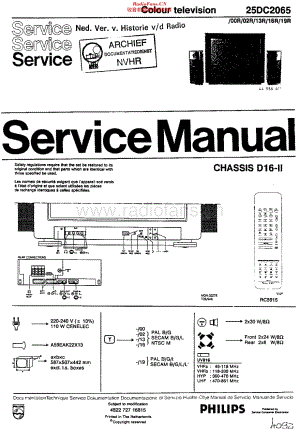 Philips_D16维修电路原理图.pdf