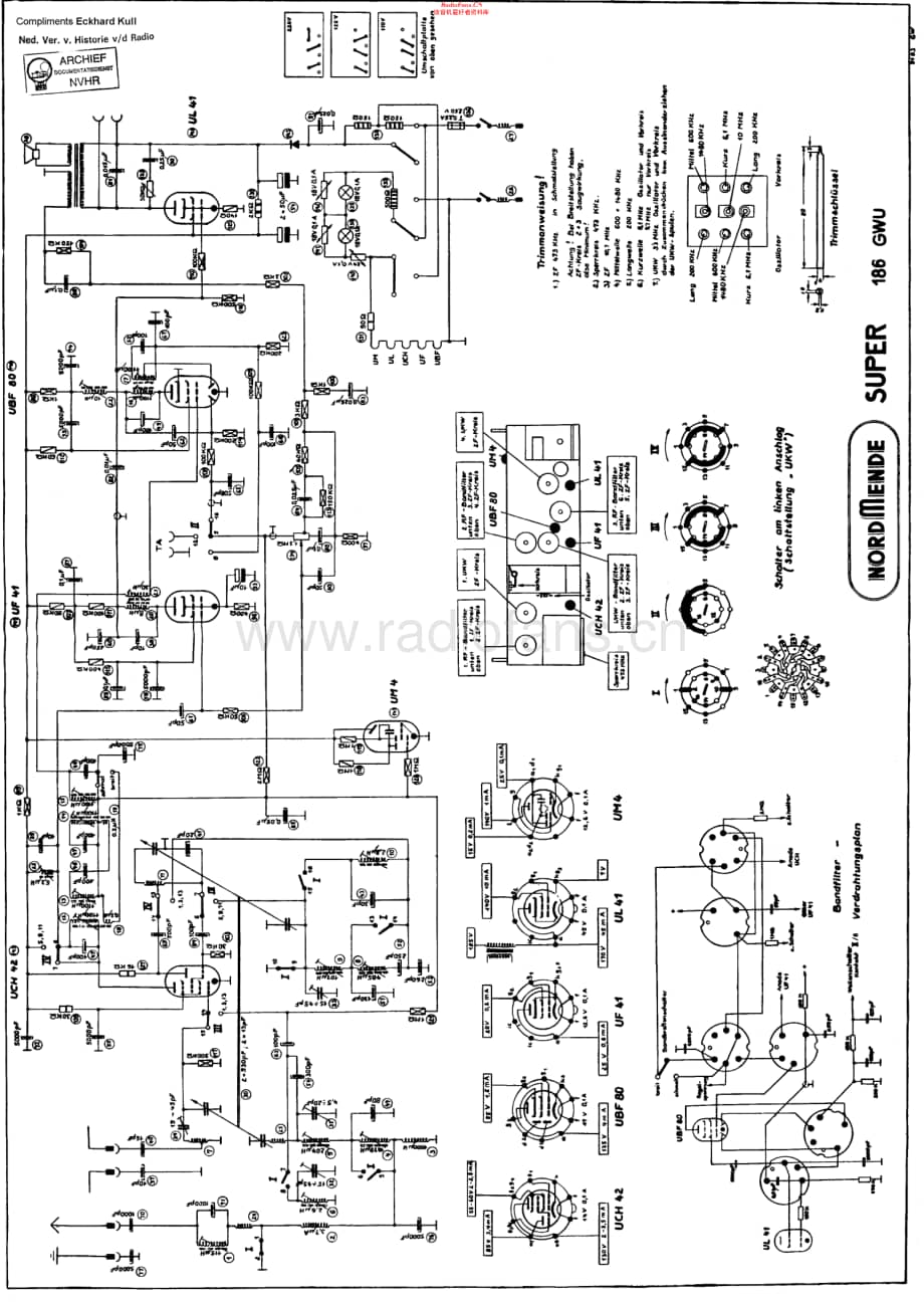 Nordmende_186GWU维修电路原理图.pdf_第1页
