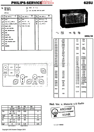 Philips_625U 维修电路原理图.pdf