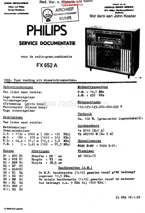 Philips_FX652A维修电路原理图.pdf