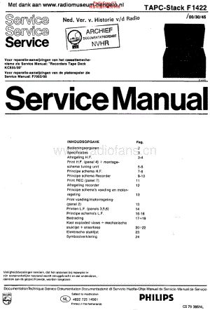 Philips_F1422维修电路原理图.pdf