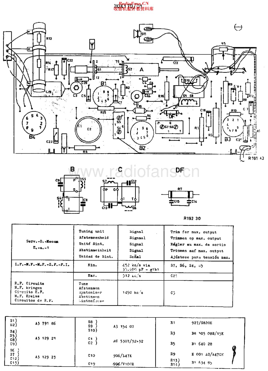 Philips_B0X17U 维修电路原理图.pdf_第2页